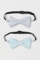 HM  2-pack patterned bow ties