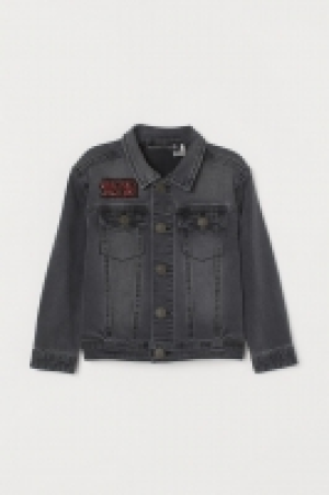 HM  Denim jacket with sequins