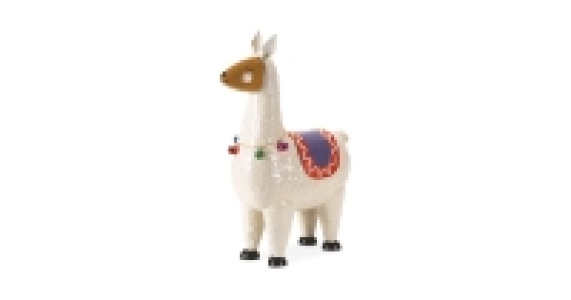 Aldi  White Llama Garden Decoration