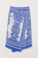HM  Satin wrapover skirt