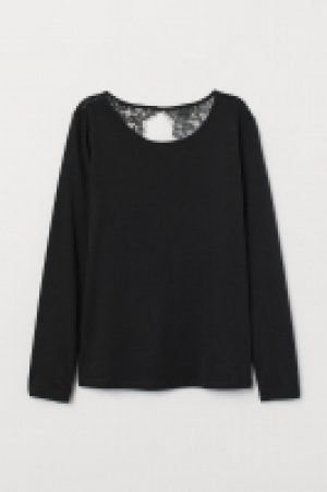 Jersey top with lace 9.99 €