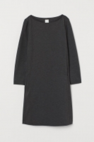 HM  Boat-necked jersey dress