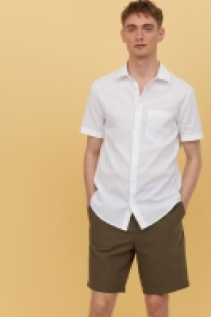 Linen-blend shirt Slim fit 12.00 €