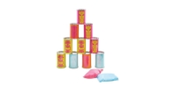 Tiki Garden Game Tin Can Tumble