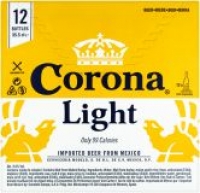 EuroSpar Corona Light Lager Beer Bottles