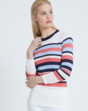 Savida Striped Knitted Jumper