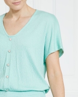 Dunnes Stores  Gallery Shirred Hem Top