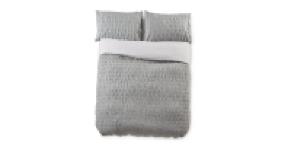 Aldi  Superking Chambray Duvet Set