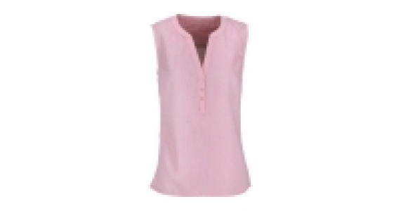 Rose Ladies Linen Blend Blouse