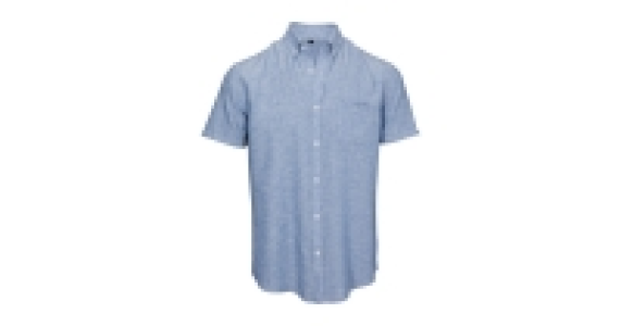 Blue Mens Linen Blend Shirt 8.99 €