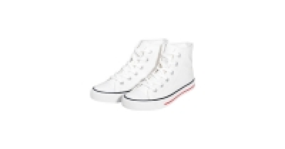 White Canvas Trainers