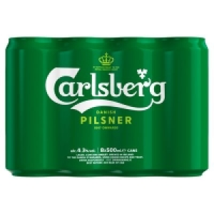 CARLSBERG CAN PACK 8 X 500ML 12.50 €