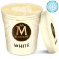 Tesco  Magnum White Ice Cream Tub 440Ml