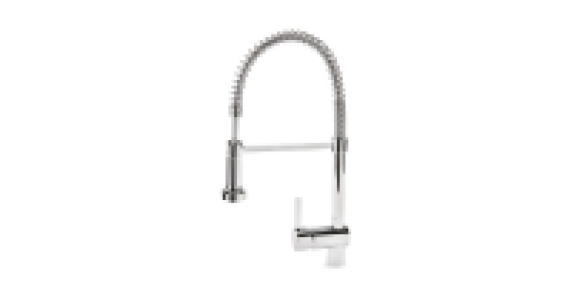 Aldi  Chrome Spiral Kitchen Mixer Tap