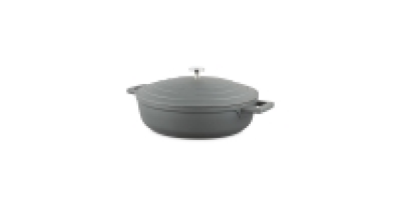 Shallow Grey Casserole Dish