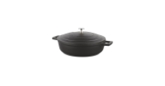 Shallow Black Casserole Dish