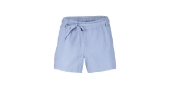 Ladies Blue Linen/Cotton Shorts