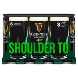 GUINNESS DRAUGHT CAN PACK 8 X 500ML 12.50 €