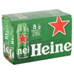 HEINEKEN CAN PACK 8 X 500ML 12.50 €