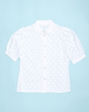 Savida Diamante Button Blouse