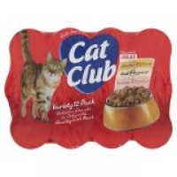 EuroSpar Cat Club Chunks in Jelly Variety Pack