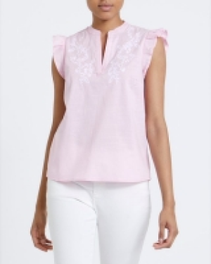 Dunnes Stores  Embroidered Top