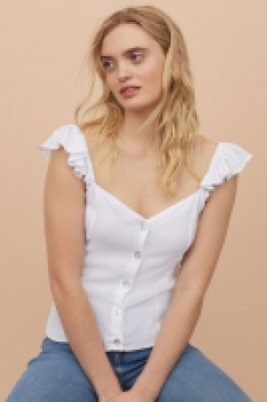Flounce-trimmed top 5.99 €