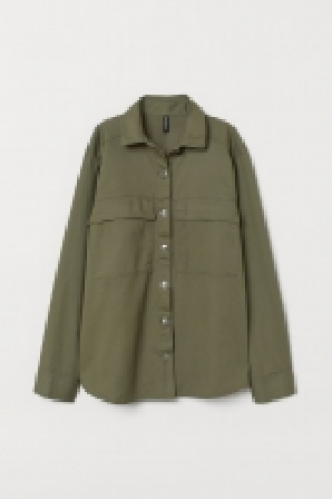 Cotton twill shirt jacket 12.99 €