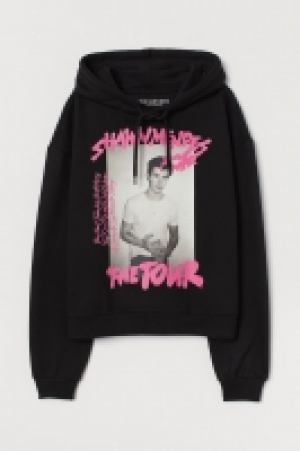 Printed hooded top 6.99 €