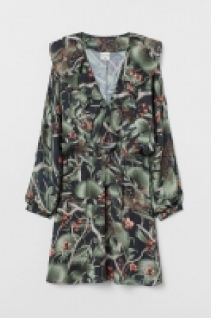 Patterned flounced dress 19.99 €