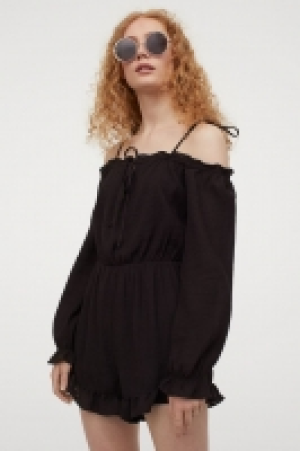 Flounce-trimmed playsuit 9.99 €