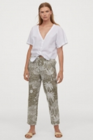 Pull-on linen trousers 24.99 €