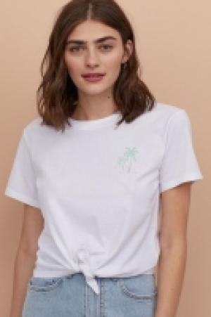 Tie-hem T-shirt 6.99 €