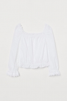 HM  Blouse with broderie anglaise