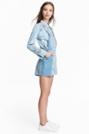 Denim dungaree shorts 12.99 €