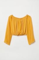 HM  Short off-the-shoulder blouse