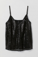 HM  Sequined strappy top