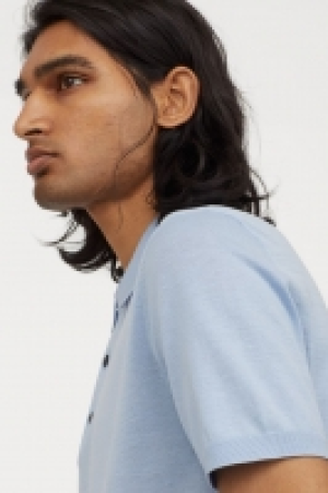 Silk-blend polo shirt 24.99 €