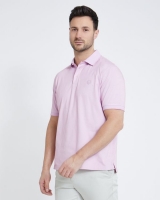 Dunnes Stores  Paul Costelloe Living Pink Modal Pique Polo Shirt