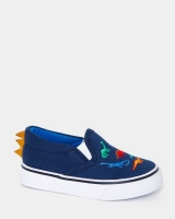 Dunnes Stores  Baby Boys Dino Canvas Shoes