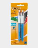 Dunnes Stores  Bic 4 Colour Pen Twin Pack