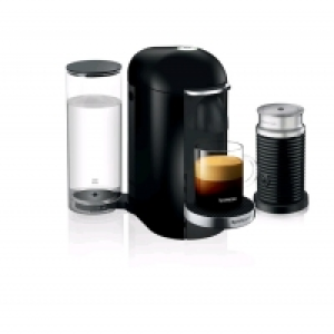 Magimix Vertuo Plus Aeroccino Nespresso Coffee Machine Black