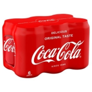 COCA-COLA CAN PACK 6 X 330ML 4.00 €