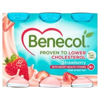 Centra  Benecol Strawberry Yogurt Drink 6 Pack 405g