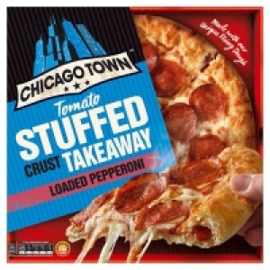 Chicago Town Takeaway Stuffed Crust Pepperoni 645g
