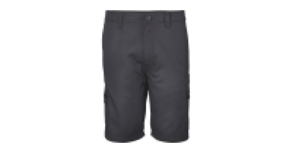 Aldi  Workwear Mens Black Work Shorts