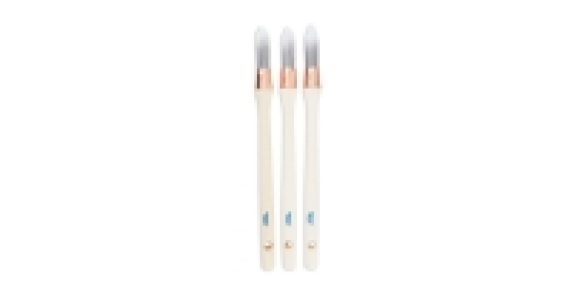 Small Round Rose Gold Sash Brushes
