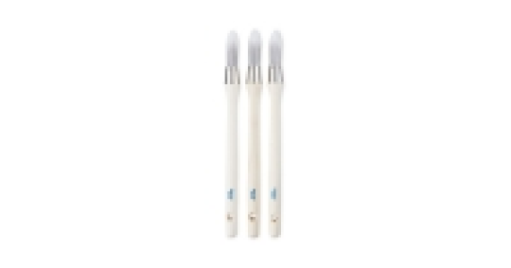 Small Round Silver Sash Brushes