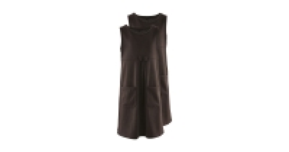 Black Jersey Pinafore 2 Pack