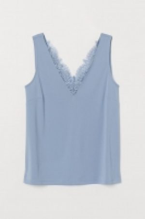 Sleeveless lace-detail top 9.00 €